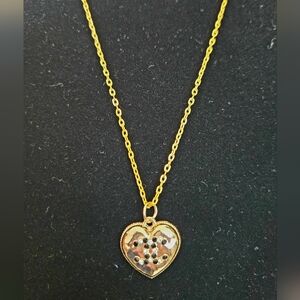 Fashion Heart CC necklace